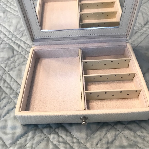 Pottery Barn Other Pottery Barn Jewelry Box Cream Colored Poshmark
